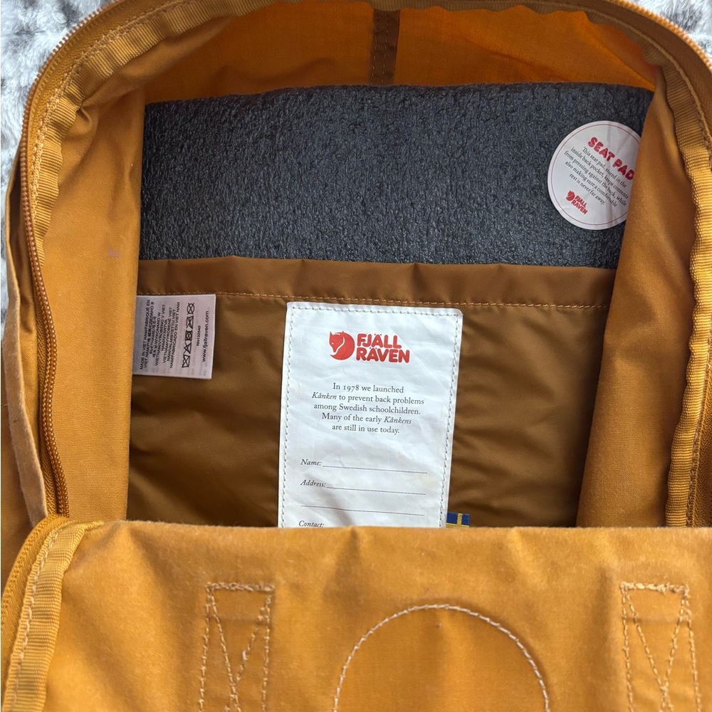 Knken Orange/Yellow Backpack - image 2